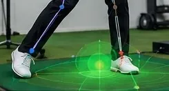 フォースプレートで足元の荷重を計測
