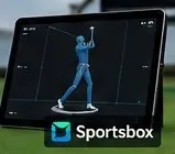 Sportsbox AIの3Dスイング解析画面